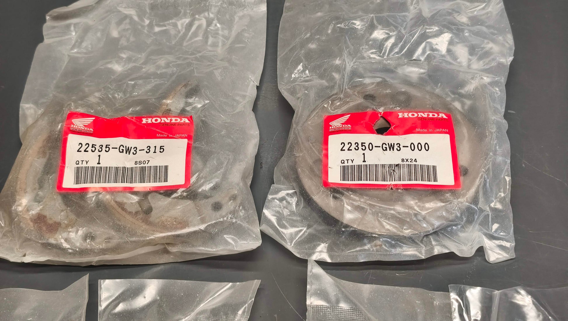 Honda genuine new clutch kit set GW3 Lead90 NH90 1991 SA75 1989-93 pn 22535-GW3-315