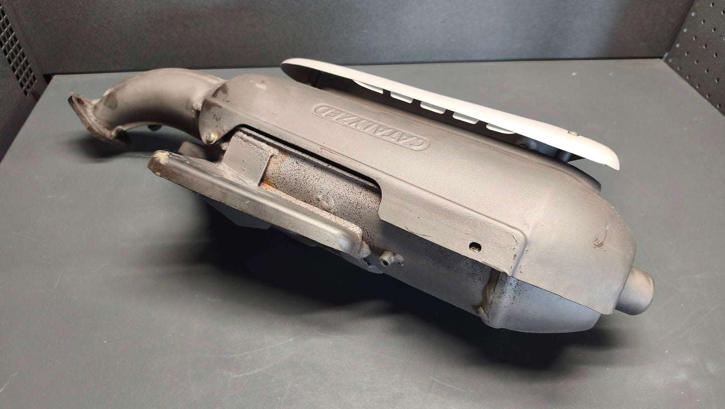 Piaggio genuine used italjet dragster Catalyzed exhaust