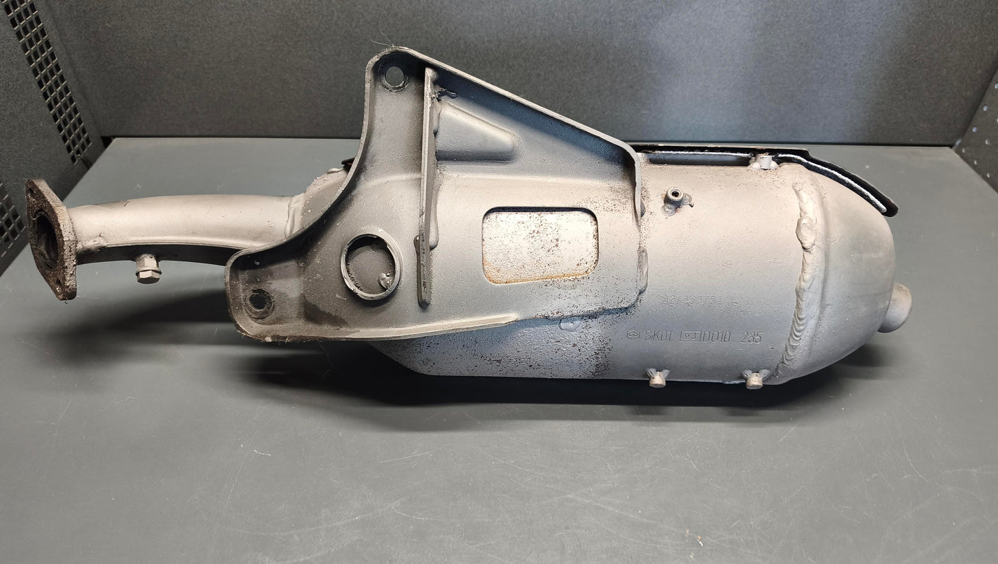 Piaggio genuine used italjet dragster Catalyzed exhaust