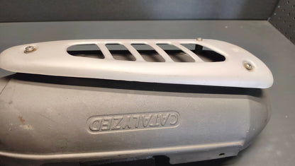 Piaggio genuine used italjet dragster Catalyzed exhaust