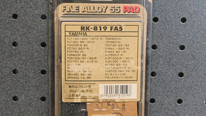 RK RK-819 FA5 Fine Alloy 55 Front Brake Pads for Yamaha