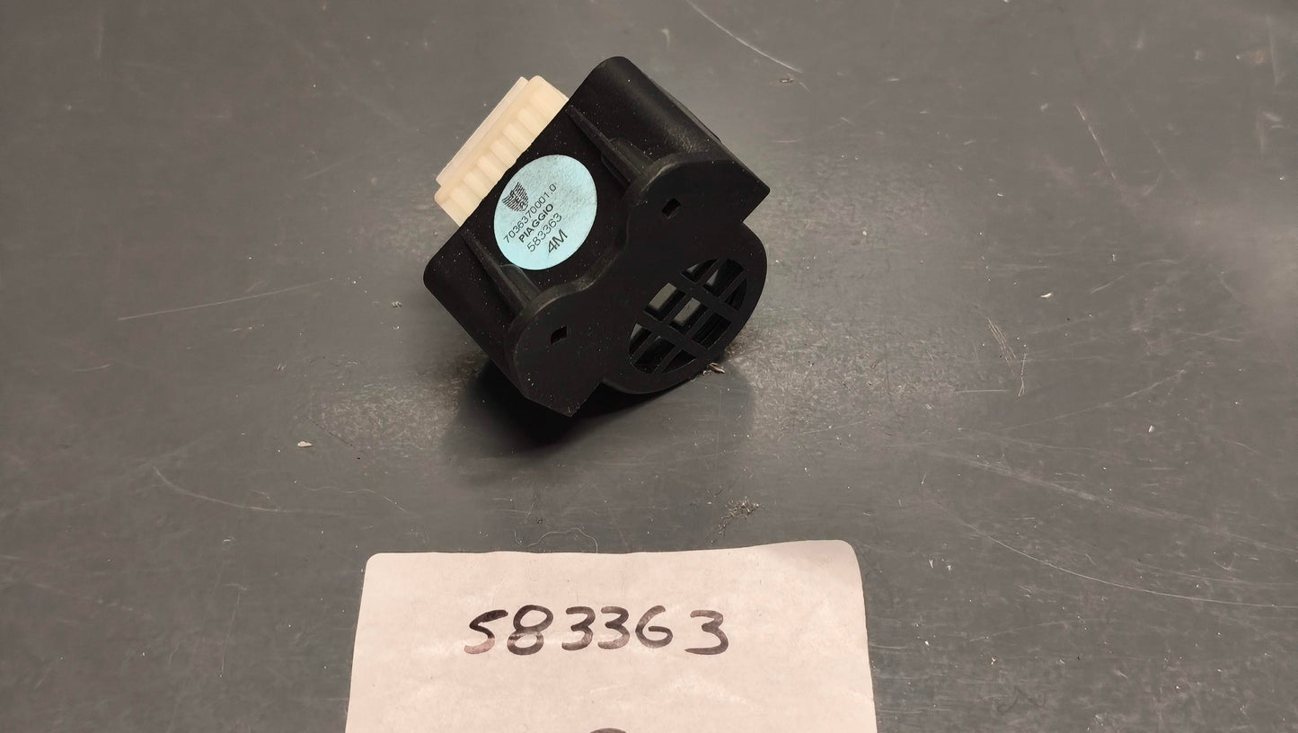 Piaggio genuine new x9 500 turn signal buzzer pn 583363