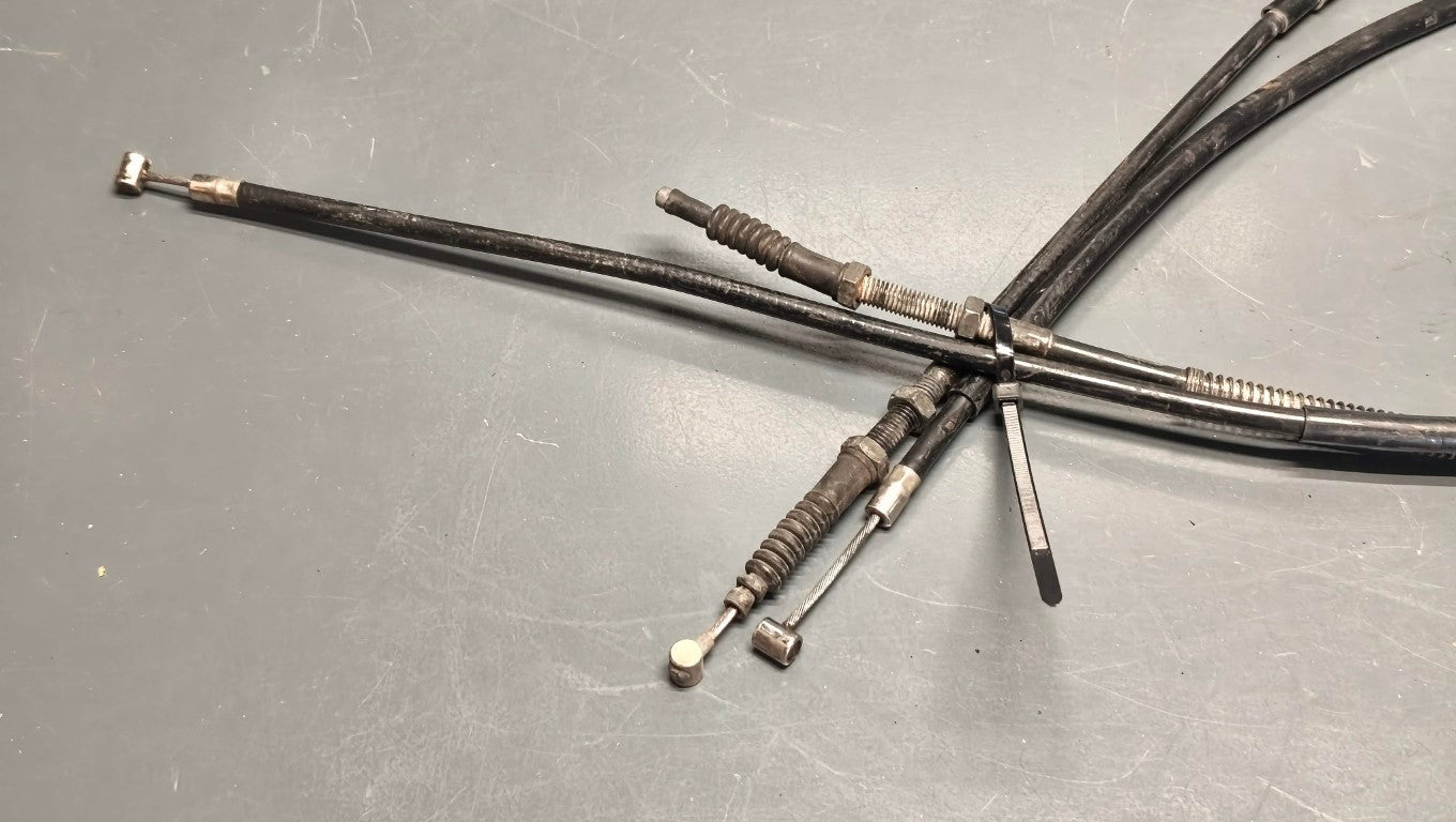 Yamaha genuine used TW 225 200 Clutch and front Brake cable - Www.dm-motorcycles.com