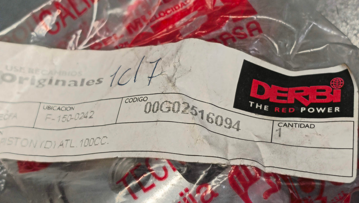 Derbi Atlantis 100cc Piston (D) 00G02516094