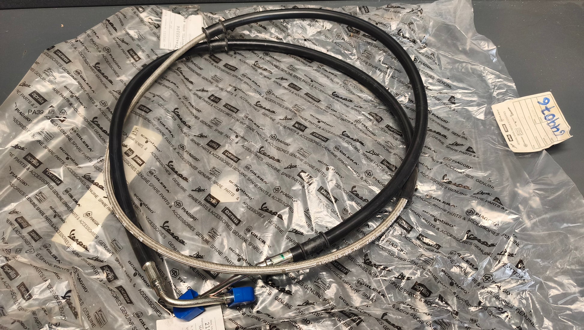 Genuine Piaggio Gilera GP 800 Rear Brake Hose 649076