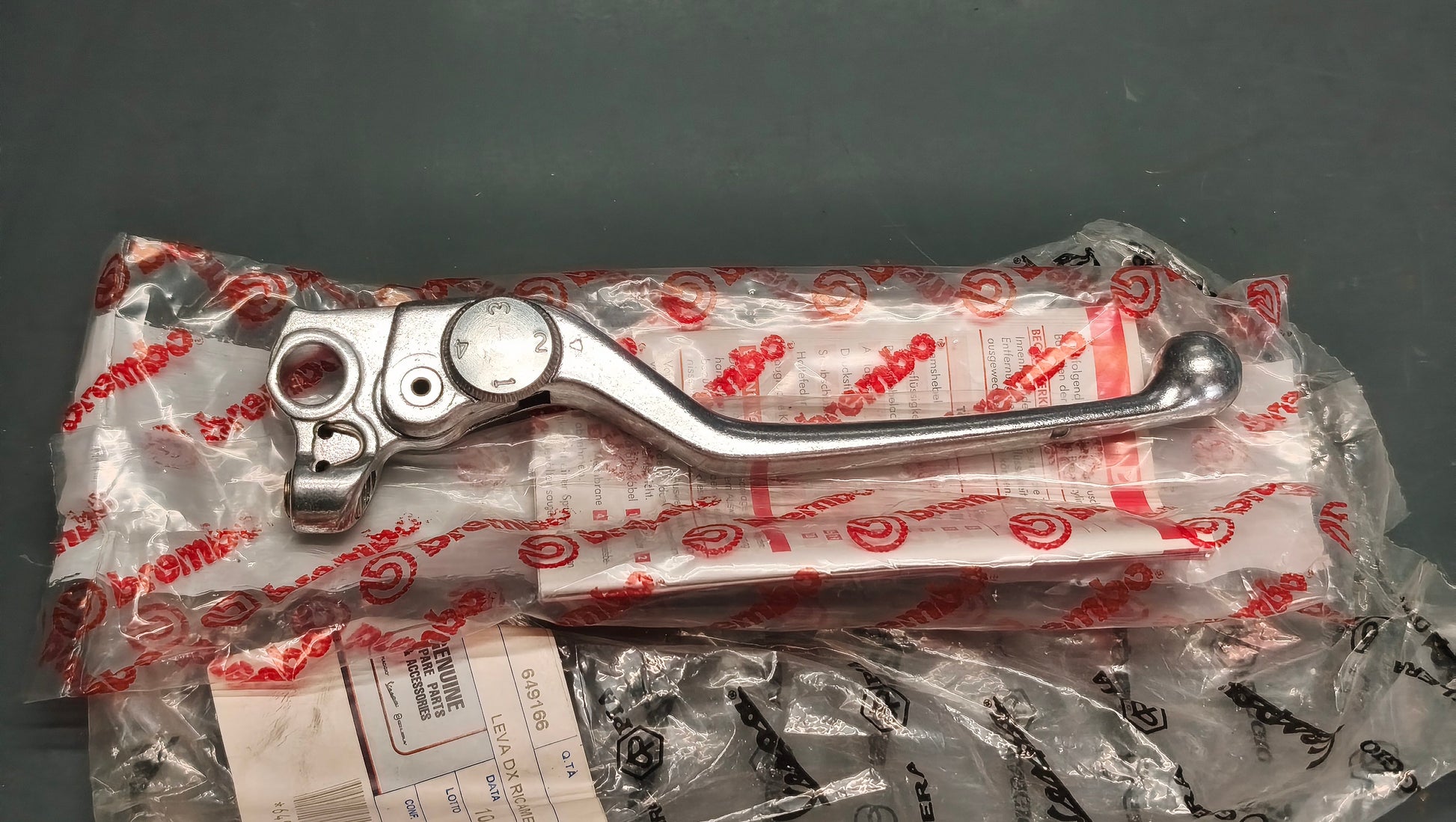Genuine Piaggio Gilera GP800 Aprilia Mana Left Brembo Brake Lever 649166