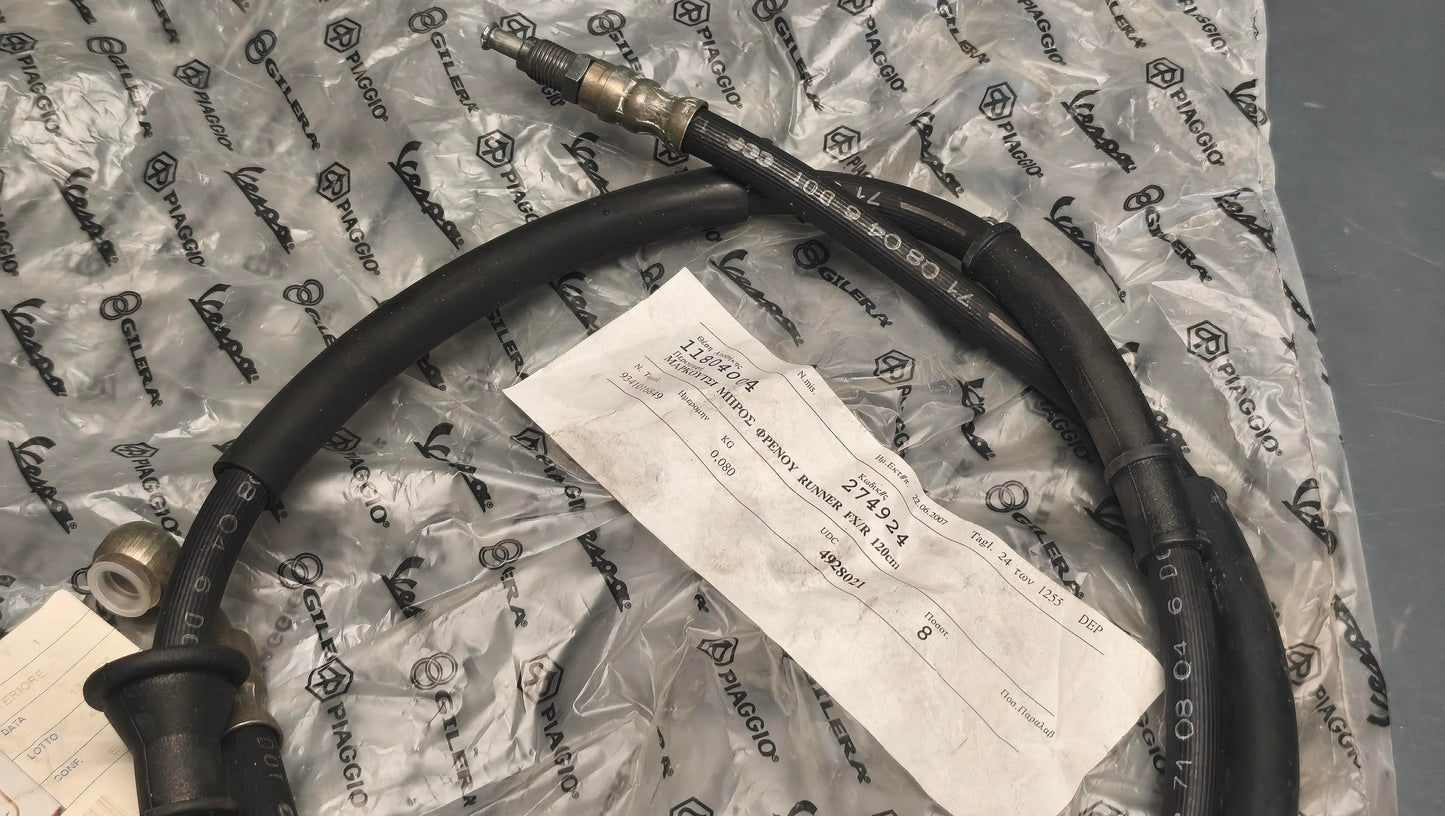 Genuine Gilera Runner Front Brake Hose 274924