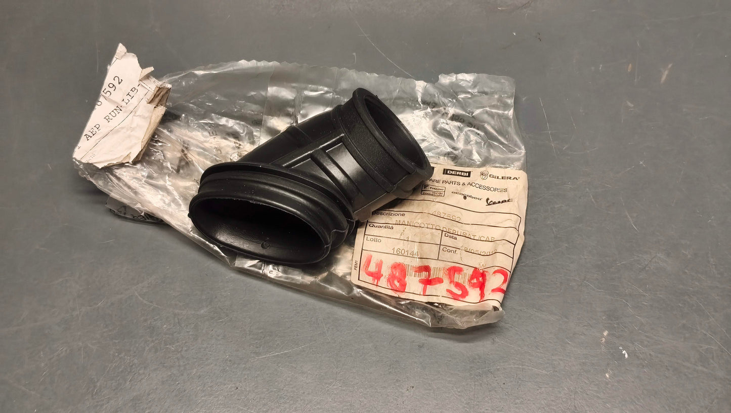 Genuine Vespa / Piaggio Air Filter Box Hose 487592