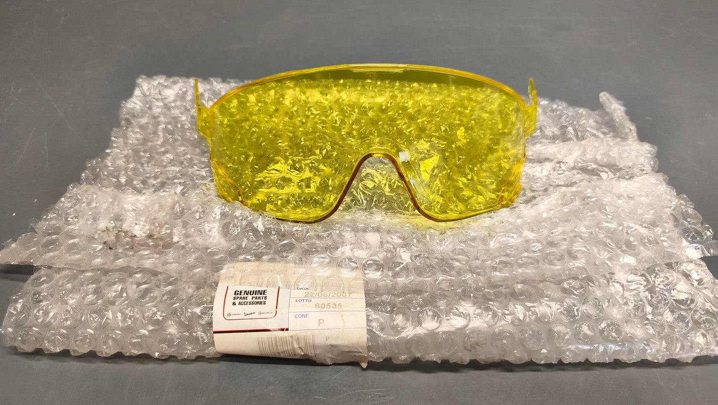 Genuine Vespa Soft Touch Yellow Helmet Goggles 602865M0G9