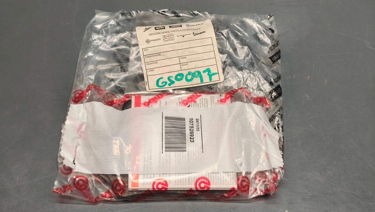 Genuine Piaggio X9 500 / GP 800 Brembo Front Brake Pad Set 650097