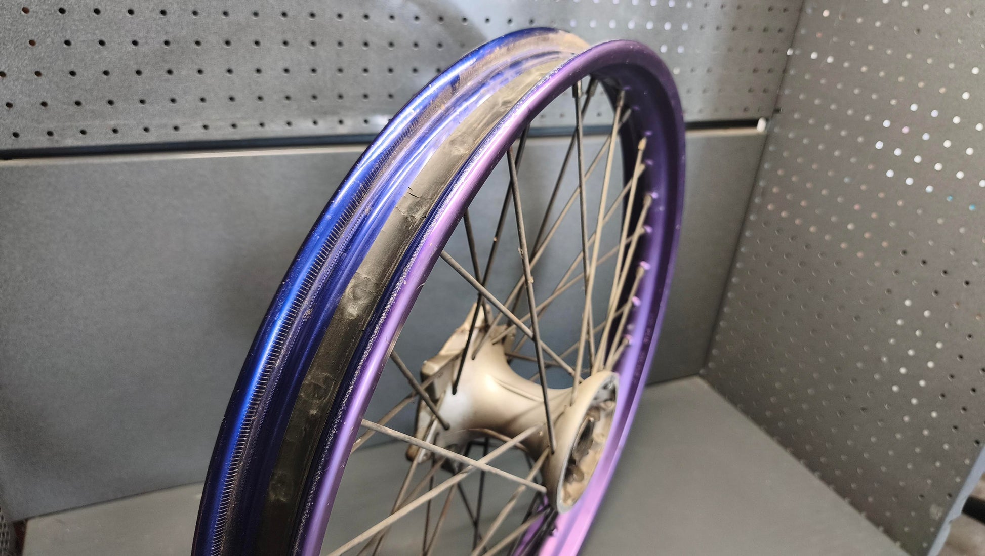 Genuine Used Yamaha TT-R 250 Rear Wheel Assembly
