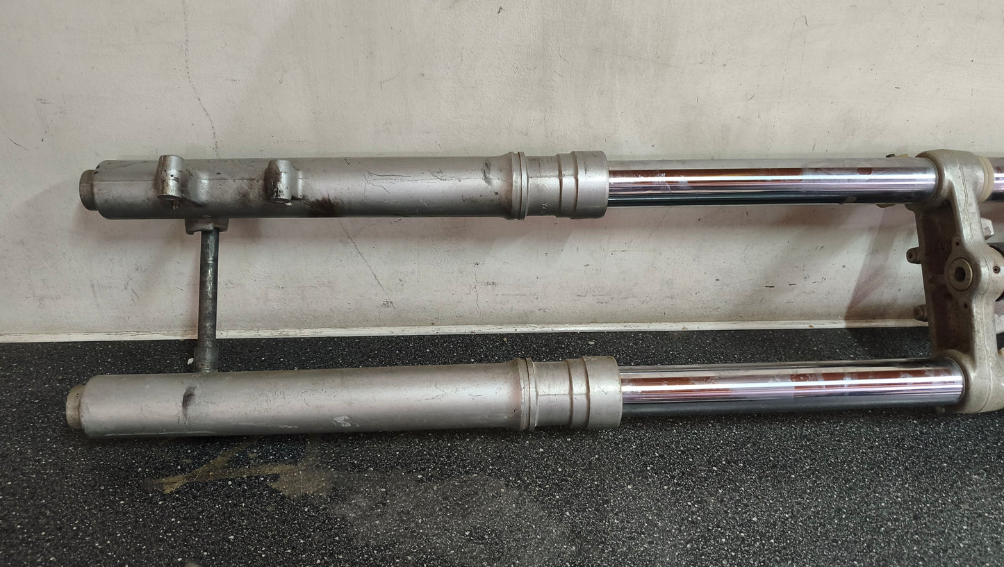 Genuine Used Yamaha TT-R 250 Complete Front Suspension & Handlebar Controls