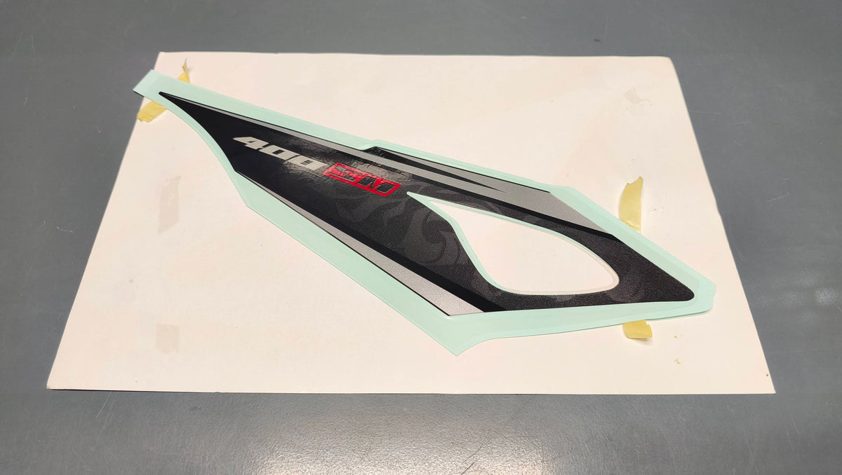 Suzuki Genuine DR-Z400SM 2004 right side cover Decal