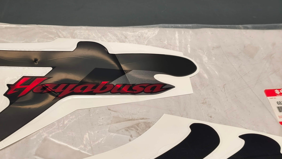 Suzuki Genuine GSX1300R Hayabusa Left Lower Cowling Decal 68191-24F20-FK1