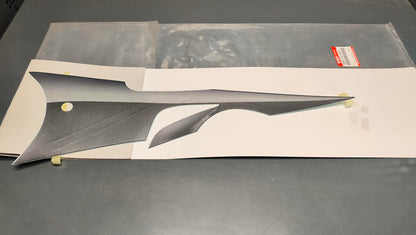Suzuki Genuine GSX1300R Hayabusa Left Lower Under Fairing Decal 68195-24F11-BUV