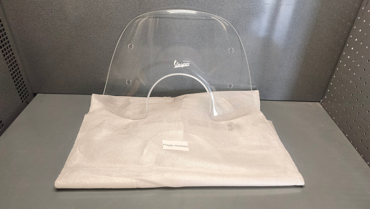 Piaggio Genuine Vespa LX 50 125 150 Clear Cruiser Windshield Flyscreen 672161