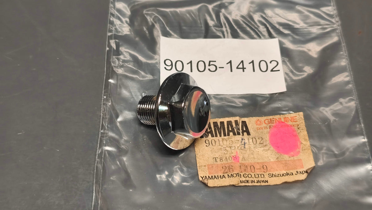 Yamaha Genuine TW200 Steering Crown Washer Head Bolt 90105-14102