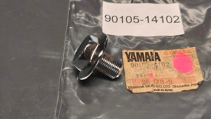 Yamaha Genuine TW200 Steering Crown Washer Head Bolt 90105-14102