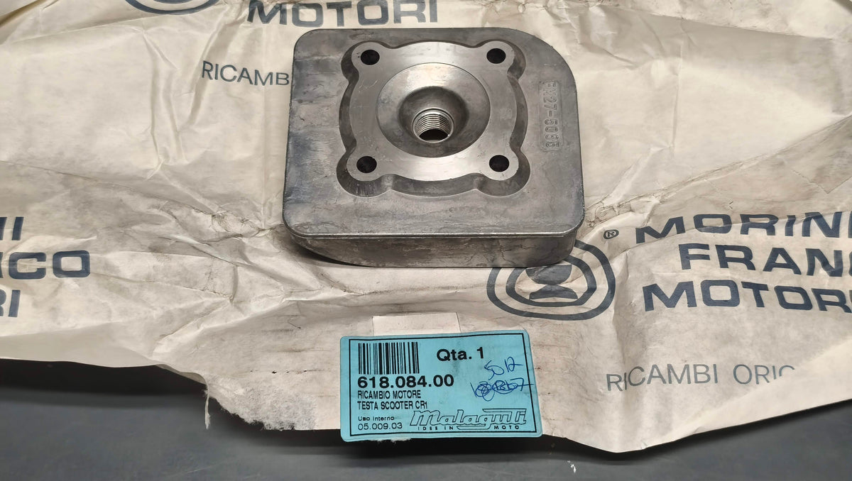 Malaguti Genuine Crosser CR1 50 Cylinder Head 618.084.00