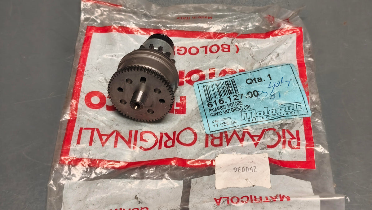 Malaguti Genuine Crosser CR1 50 Starter Motor Pinion Bendix Gear 616.127.00