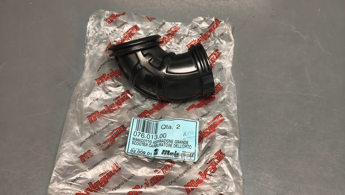 Malaguti Genuine F10 F12 F15 Air Box Intake Hose Rubber Sleeve 076.013.00