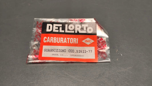 DellOrto Genuine PHVA 12 Carburetor Gasket Kit 52622-77