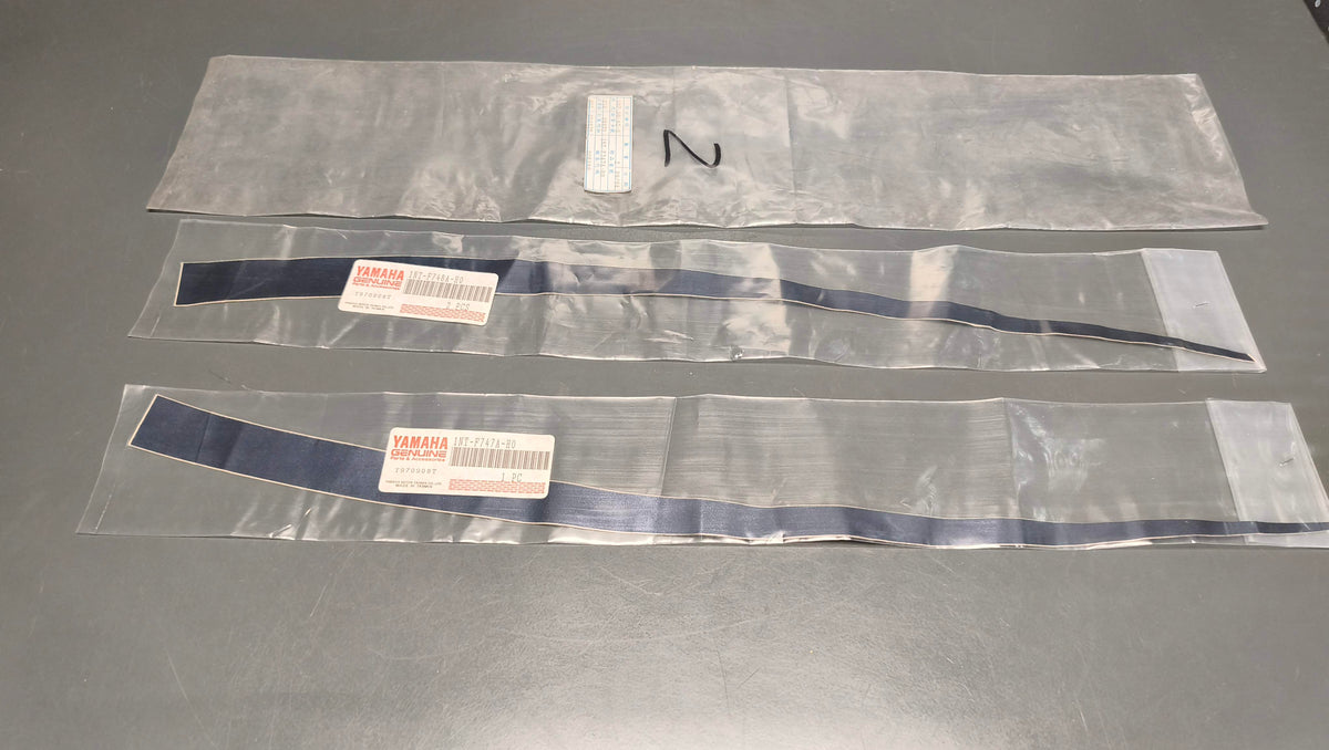 Yamaha Genuine CT50 / CT50S Footrest Board Side Graphic Pair 1NT-F747A-H0 / 1NT-F748A-H0