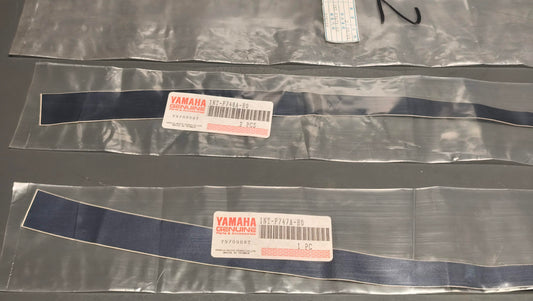 Yamaha Genuine CT50 / CT50S Footrest Board Side Graphic Pair 1NT-F747A-H0 / 1NT-F748A-H0