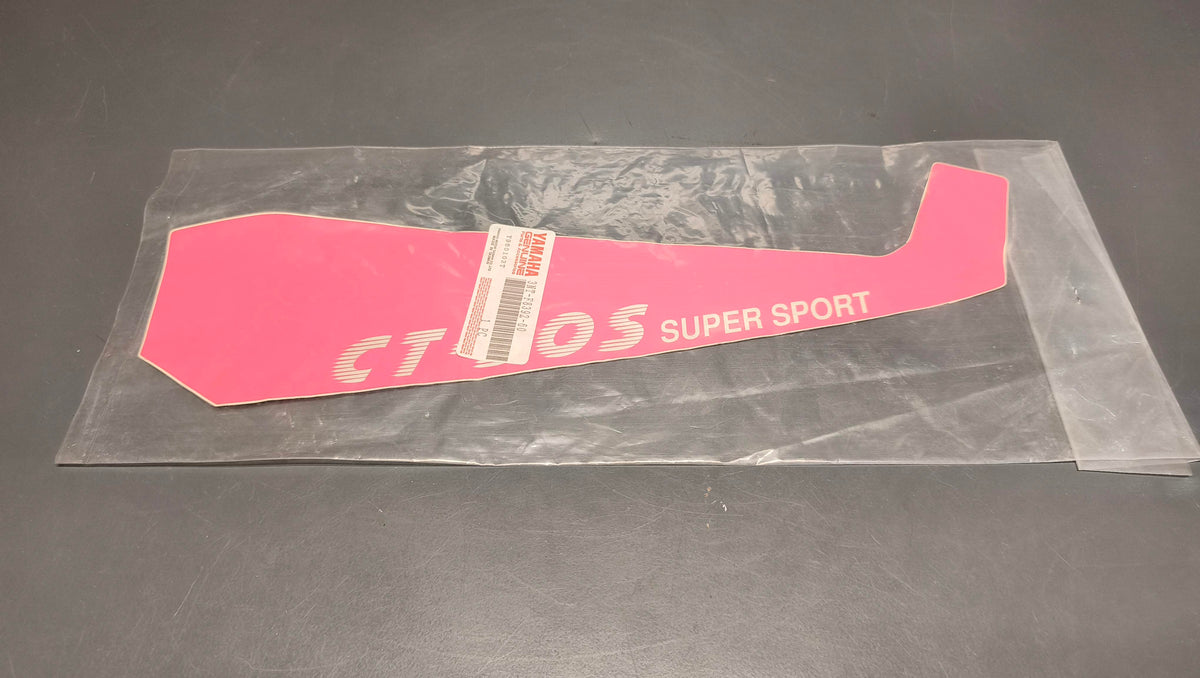Yamaha Genuine CT50 / CT50S left Side Cover Graphic 3NT-28392-00