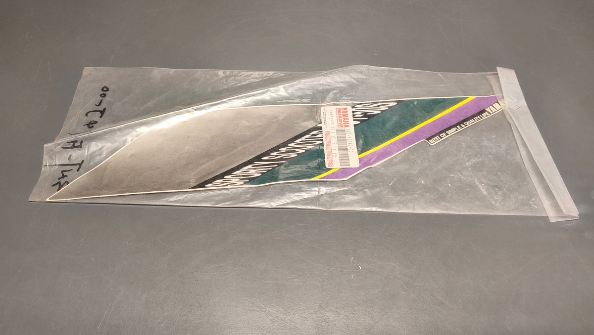 Yamaha Genuine Jog 50S / Axis 50 left Side Cover Graphic 3SY-F174J-30