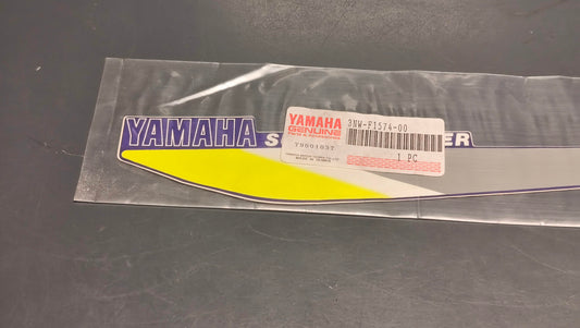 Yamaha Genuine CR90 / Target 90 Right Front Fender Decal 3NW-F1574-00