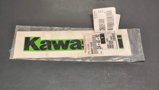 Kawasaki Genuine Ninja ZX-7R Fuel Tank "KAWASAKI" Decal 56051-1649