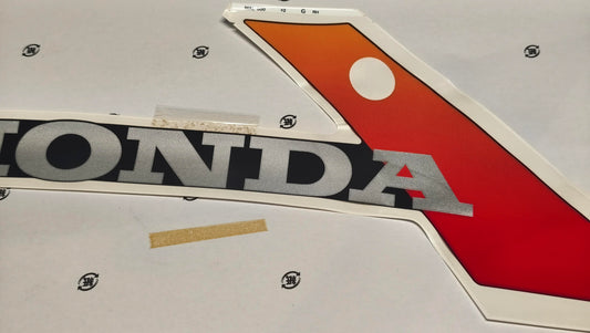 Honda Genuine CBR600F (F3) Left Lower Cowl Stripe 64312-MAL-600ZB