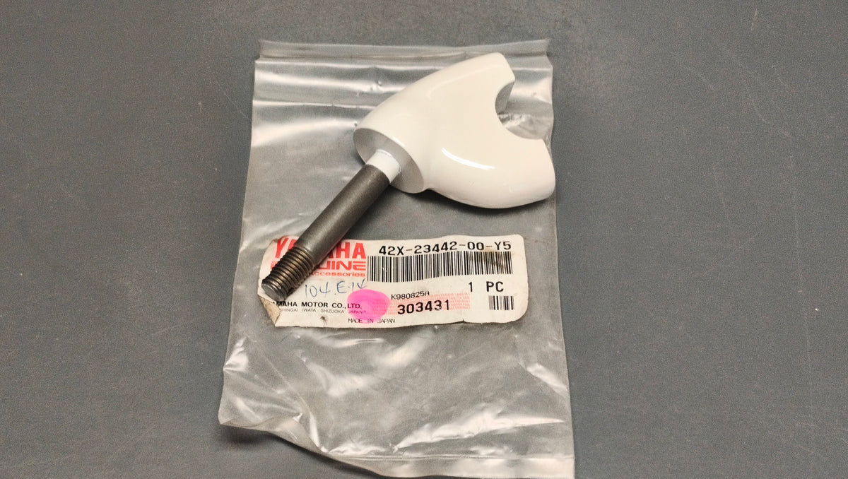 Yamaha Genuine Virago / FZX / TDM Handlebar Holder Lower (White) 42X-23442-00-Y5