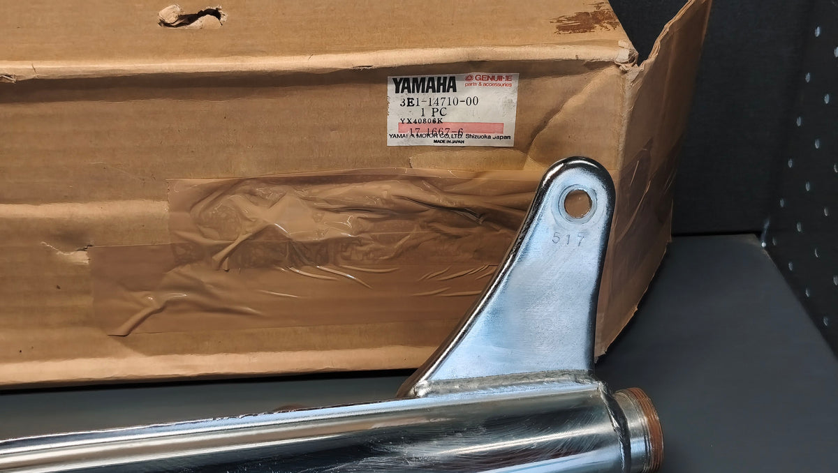 Yamaha Genuine V50 / V80 Mate Exhaust Muffler Assembly 3E1-14710-00
