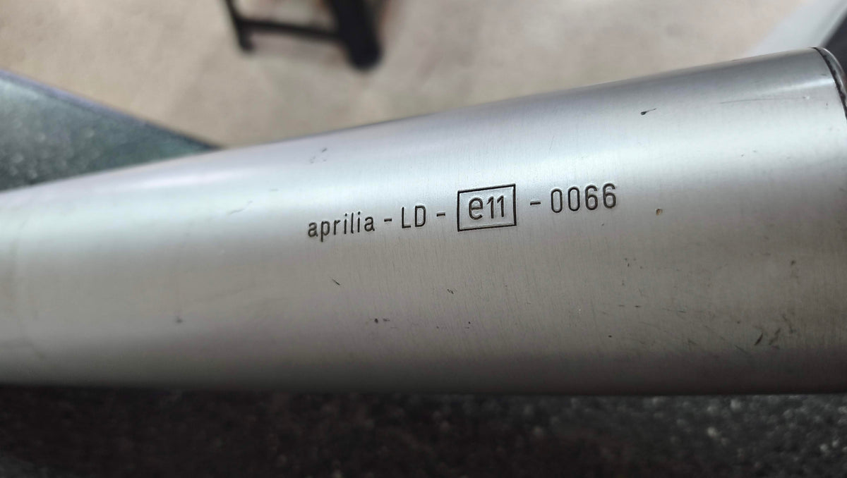Aprilia Genuine RS250 MK2 1998–2003 Original OEM Full Exhaust System