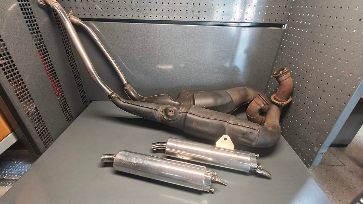 Honda NSR250 MC18 1989 Rare Genuine OEM Full Exhaust System