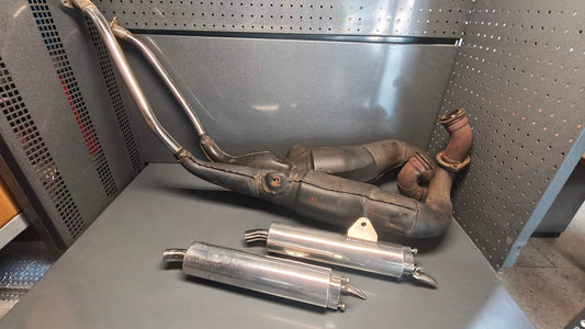 Honda NSR250 MC18 1989 Rare Genuine OEM Full Exhaust System