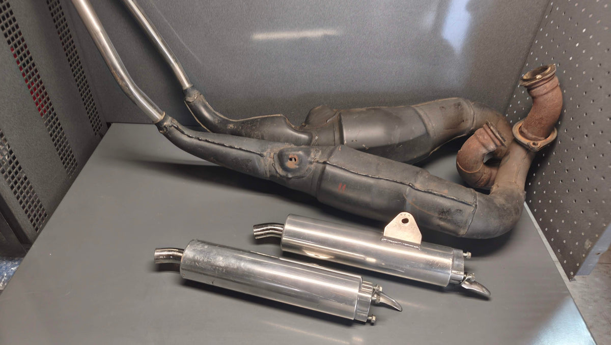 Honda NSR250 MC18 1989 Rare Genuine OEM Full Exhaust System