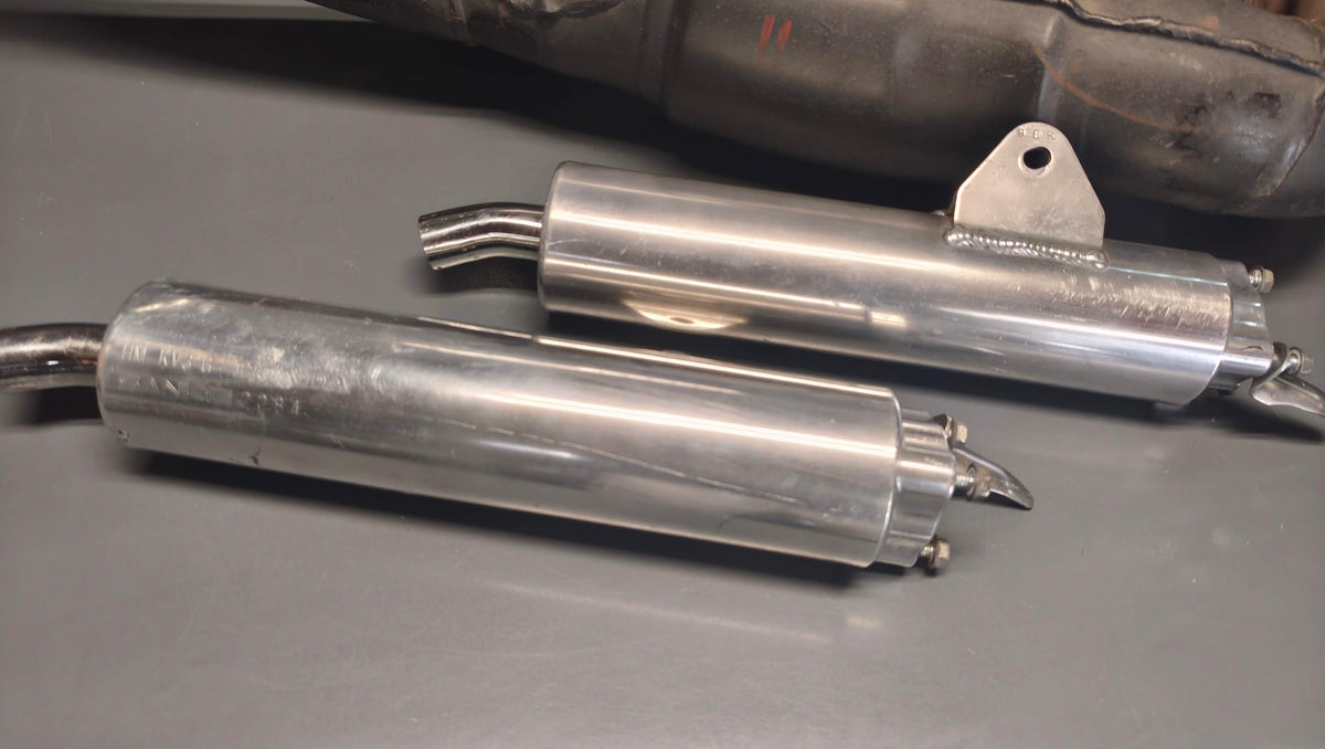 Honda NSR250 MC18 1989 Rare Genuine OEM Full Exhaust System