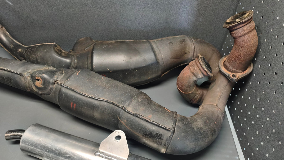 Honda NSR250 MC18 1989 Rare Genuine OEM Full Exhaust System