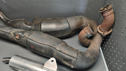 Honda NSR250 MC18 1989 Rare Genuine OEM Full Exhaust System