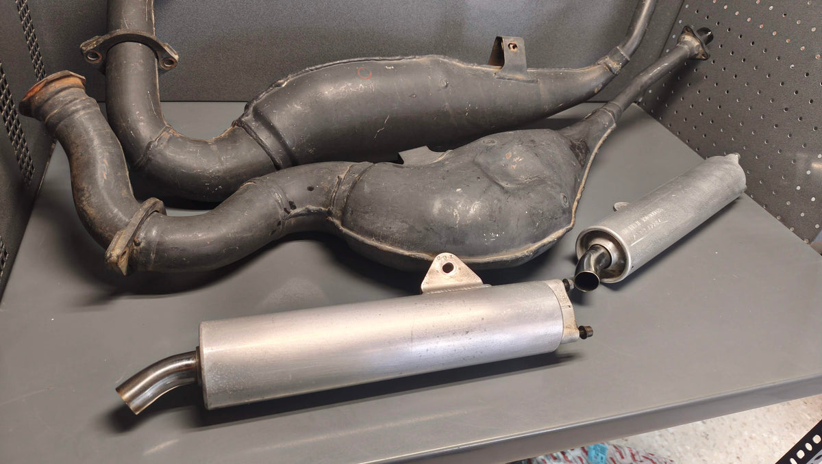 Honda NSR250 MC21 1992 Rare Genuine OEM Full Exhaust System