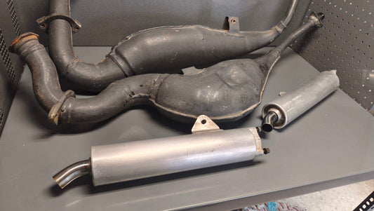 Honda NSR250 MC21 1992 Rare Genuine OEM Full Exhaust System