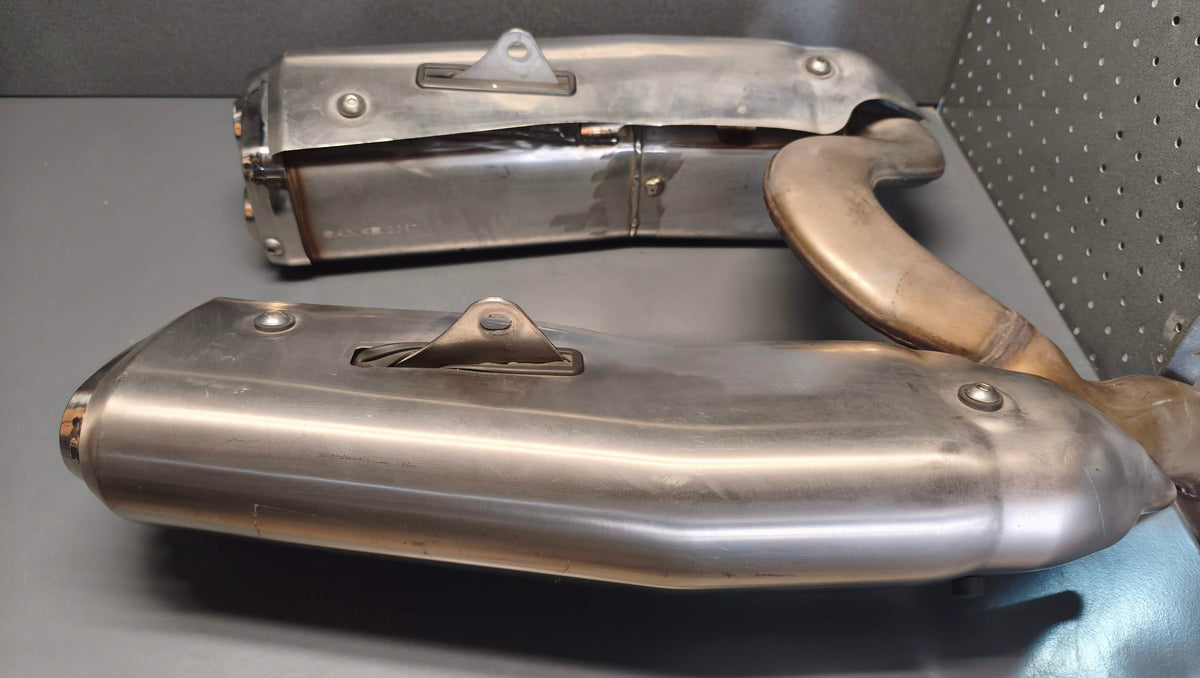 Genuine used Honda VFR 800 VTEC 2002–2013 exhaust muffler