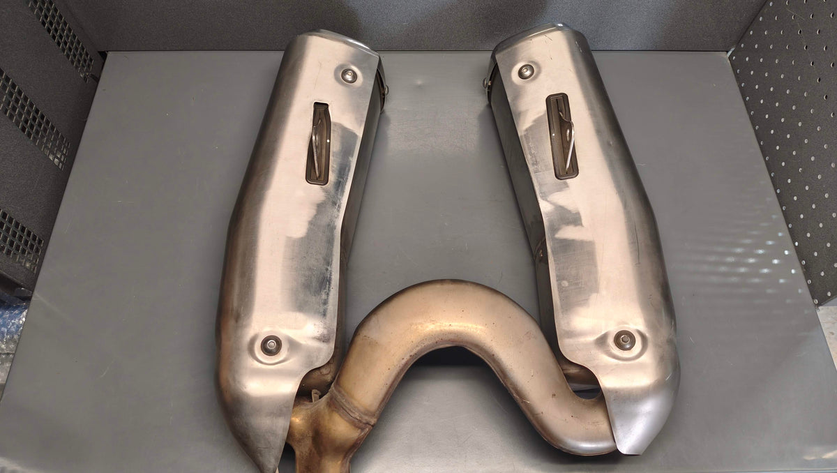 Genuine used Honda VFR 800 VTEC 2002–2013 exhaust muffler