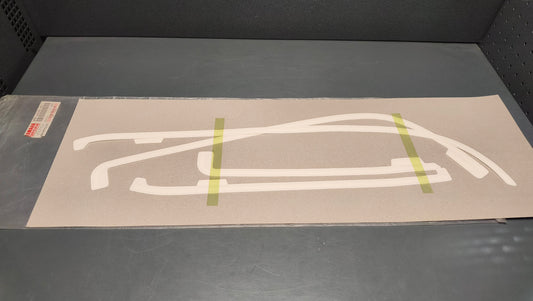 Yamaha genuine new virago xv1100 1995-97 xv750 1995 96 graphic set pn 4pw-24240-00