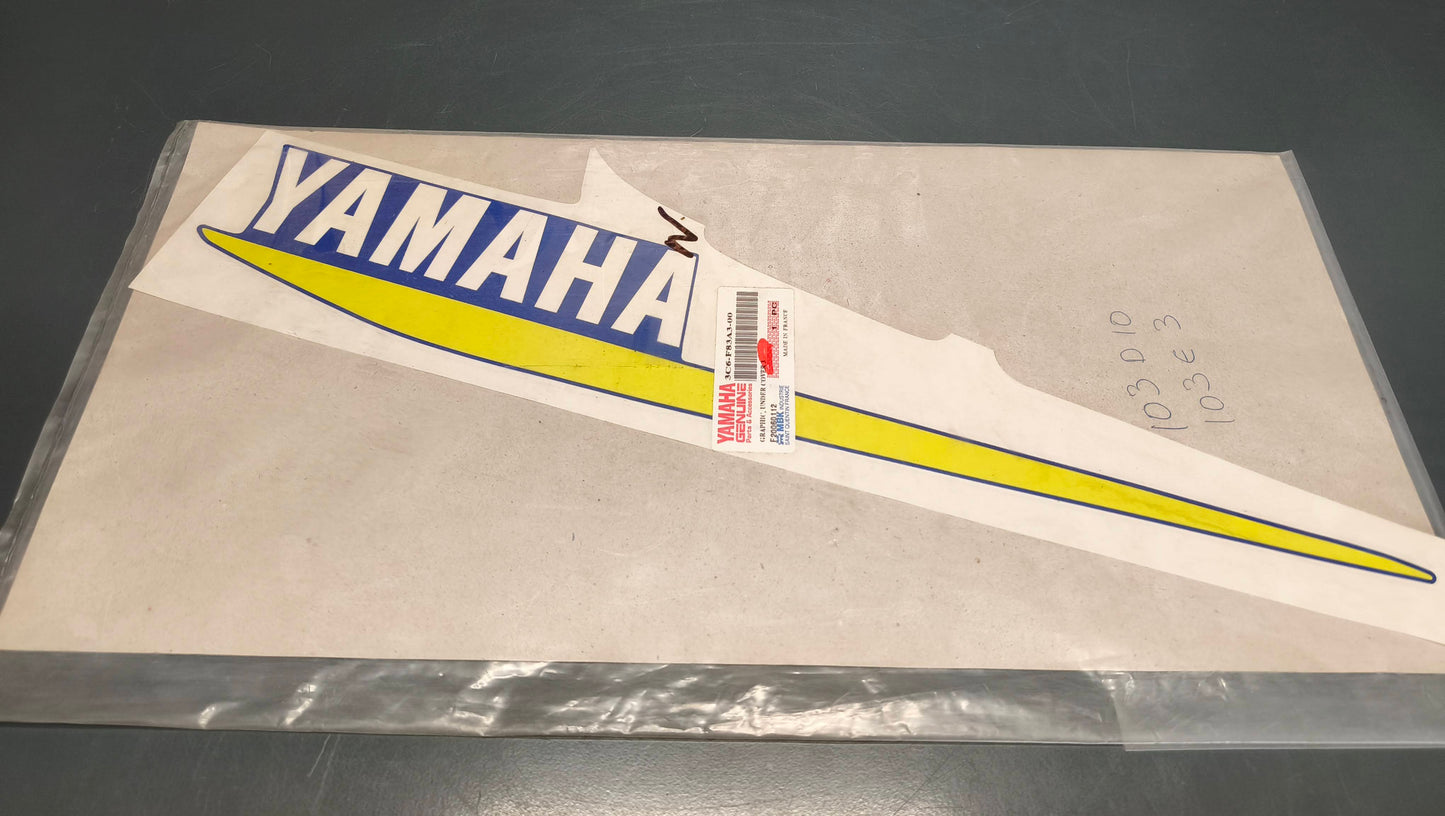 Yamaha genuine new aerox yq50 2005 under cover graphic pn 3c6-f83a3-00