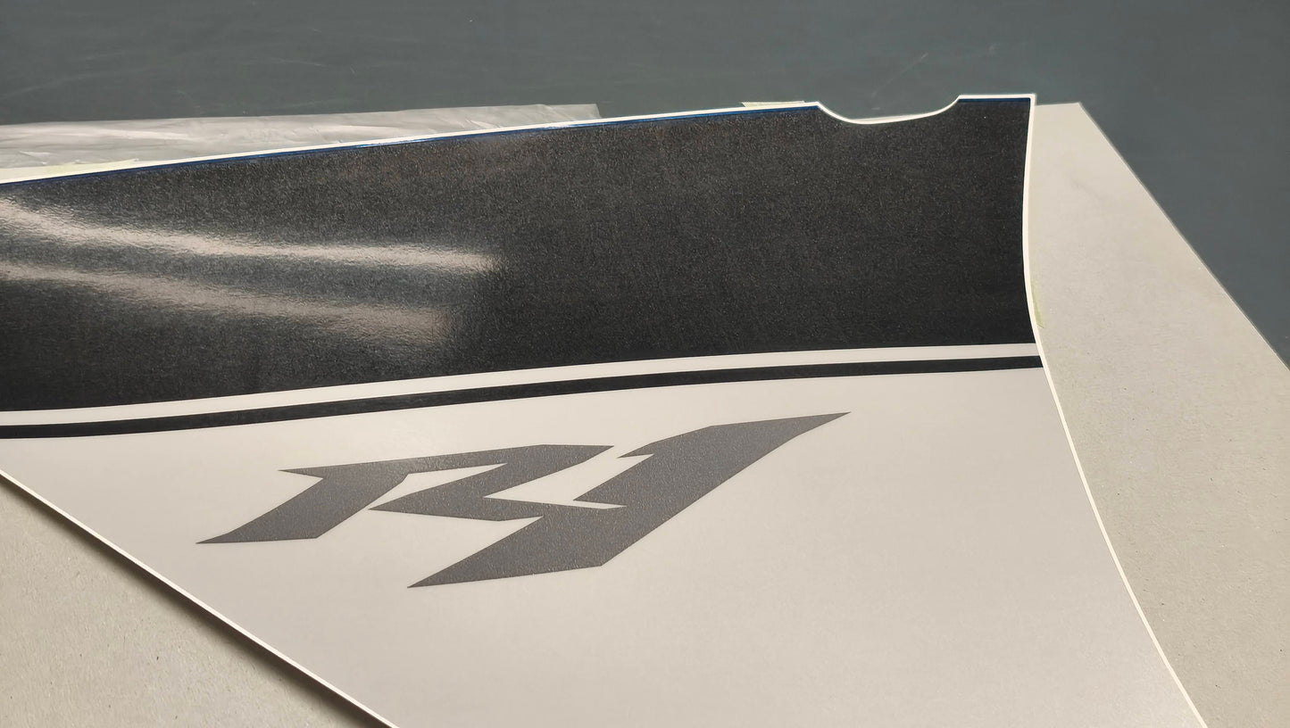 Yamaha genuine new yzf r1 2009 graphic decal pn 14b-28394-20