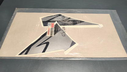 Yamaha genuine new xt660x 2005-06 fuel tank graphic set decal pn 1d2-2173l-10